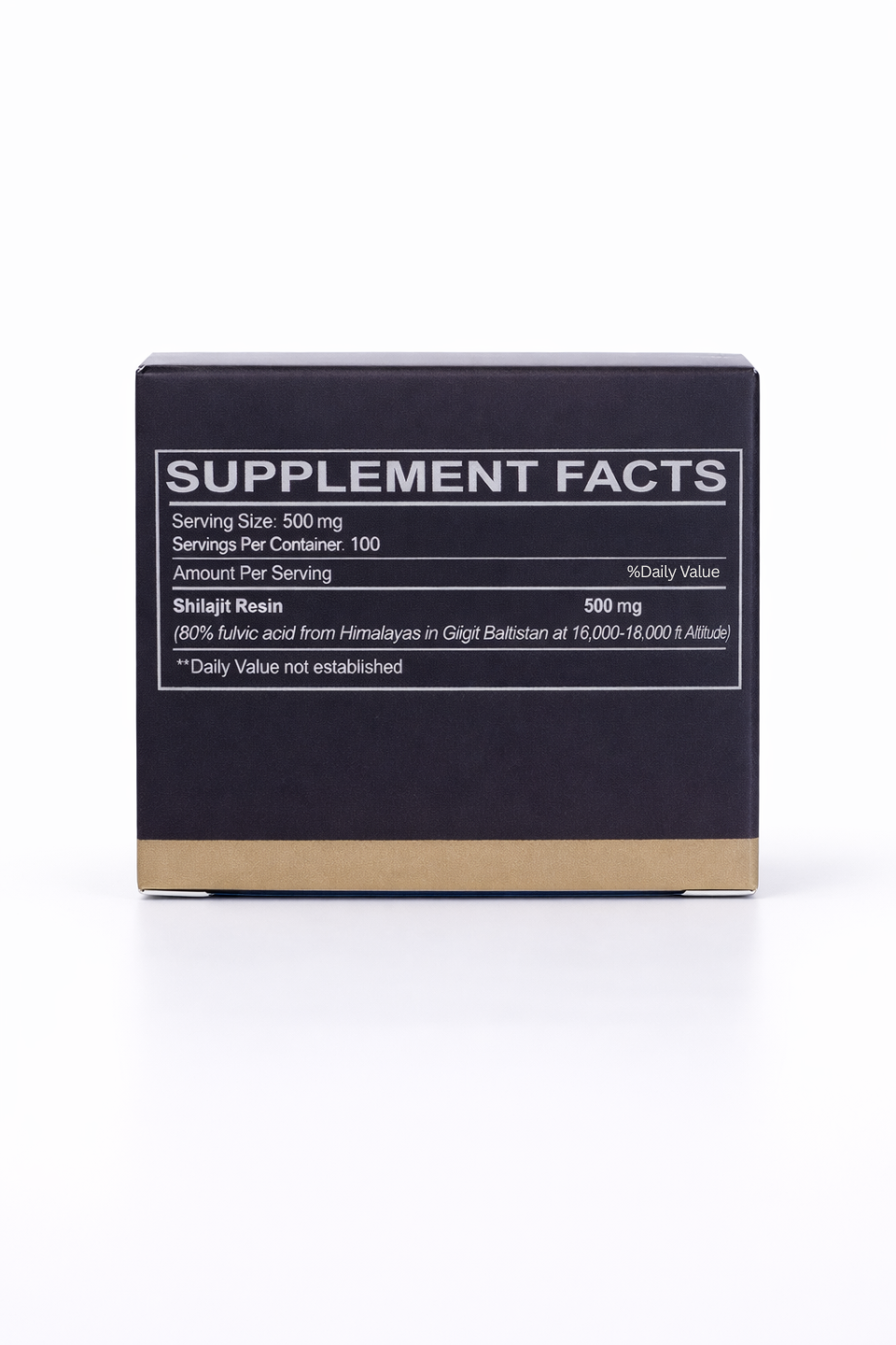 Shilajit resin
